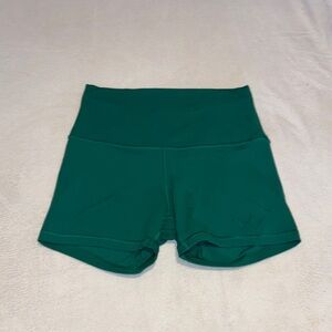 Lululemon Align Kelly Green Shorts 4 inch